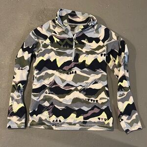 Camouflage Patterned Pullover